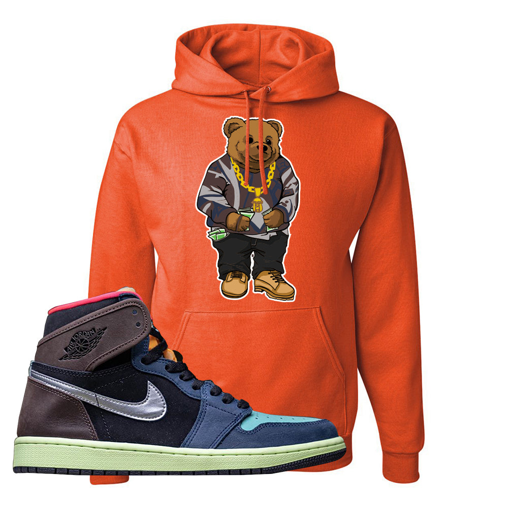 jordan hoodie orange