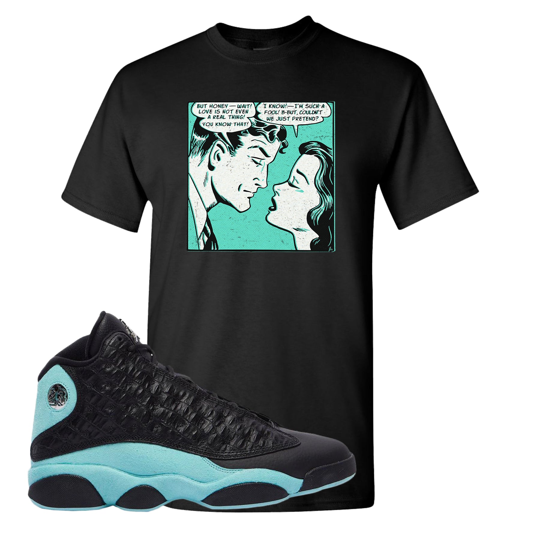 jordan island green shirt