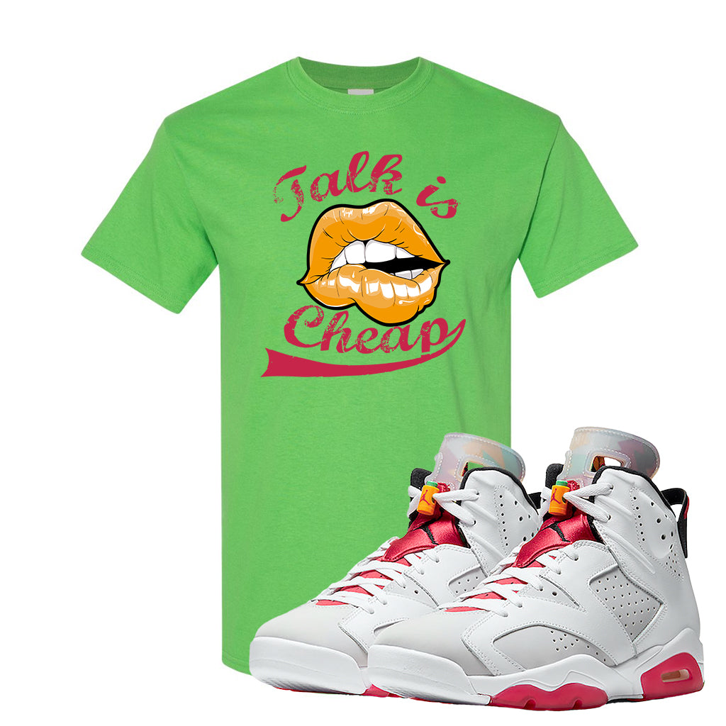 air jordan 6 hare t shirt