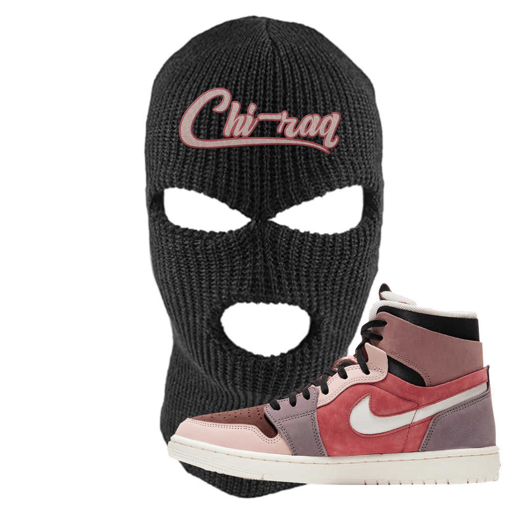 Air Jordan 1 Zoom Canyon Rust Ski Mask Chiraq Black Cap Swag