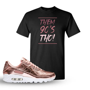 nike air rose gold t shirt