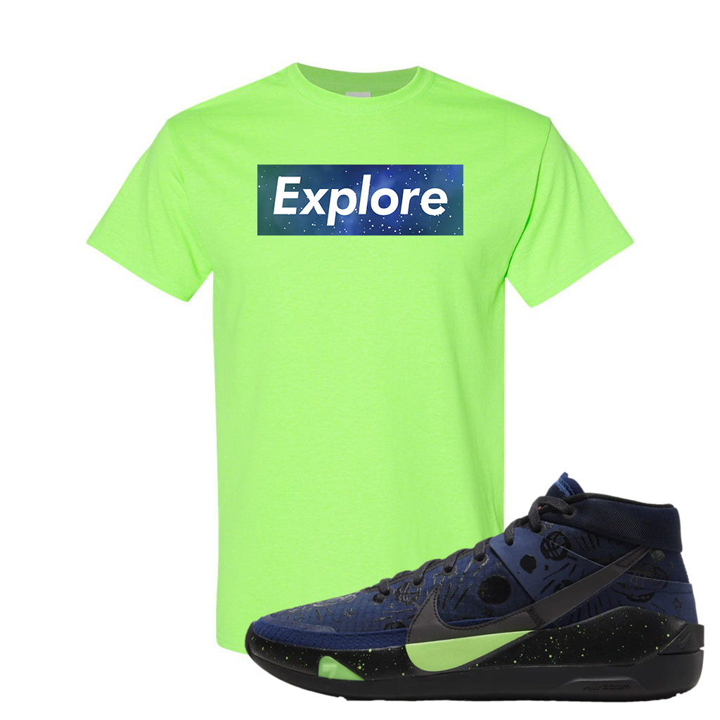 green kd shirt