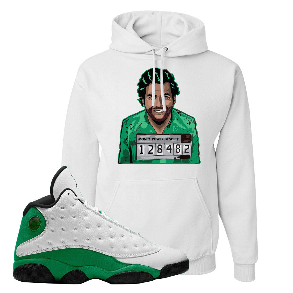 jordan 13 lucky green hoodie