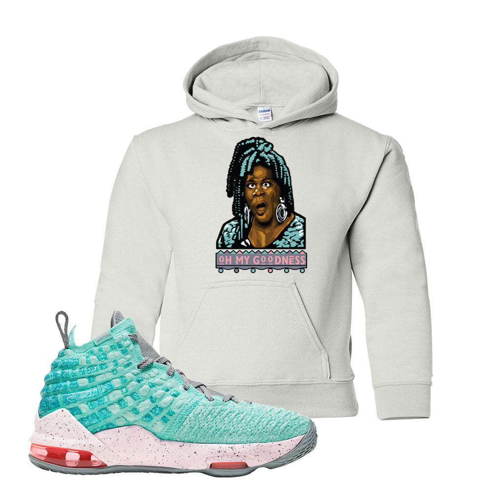 Lebron 17 South Beach Kids Pullover 