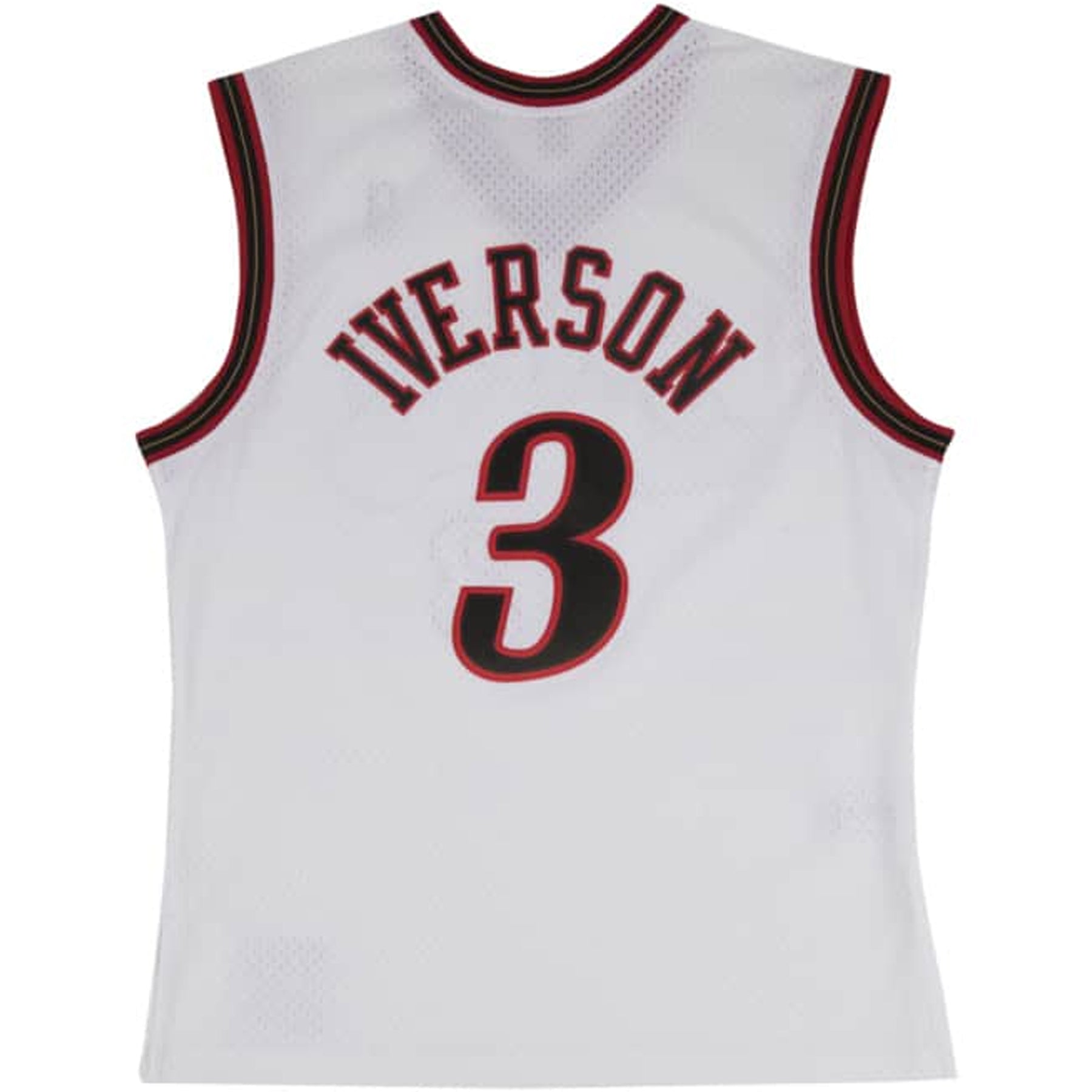 allen iverson black throwback jersey