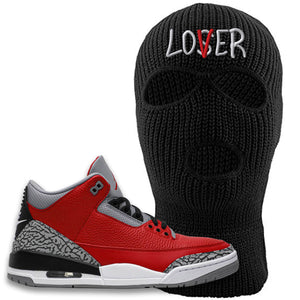 jordan retro 3 red cement clothing