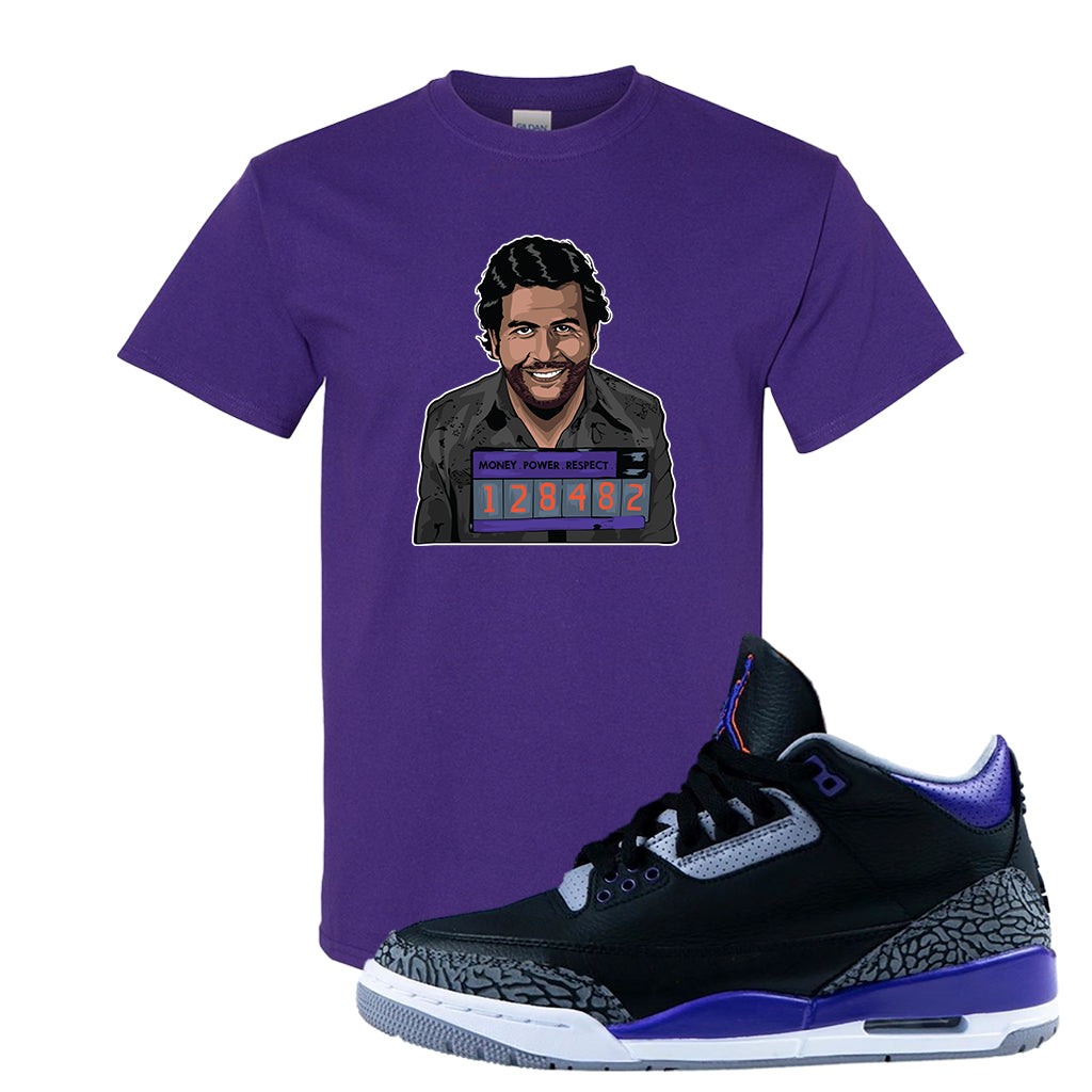 court purple t shirt