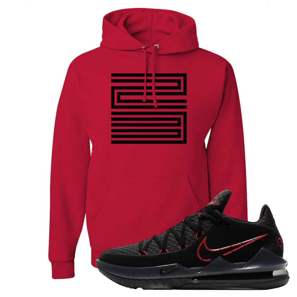 red lebron hoodie