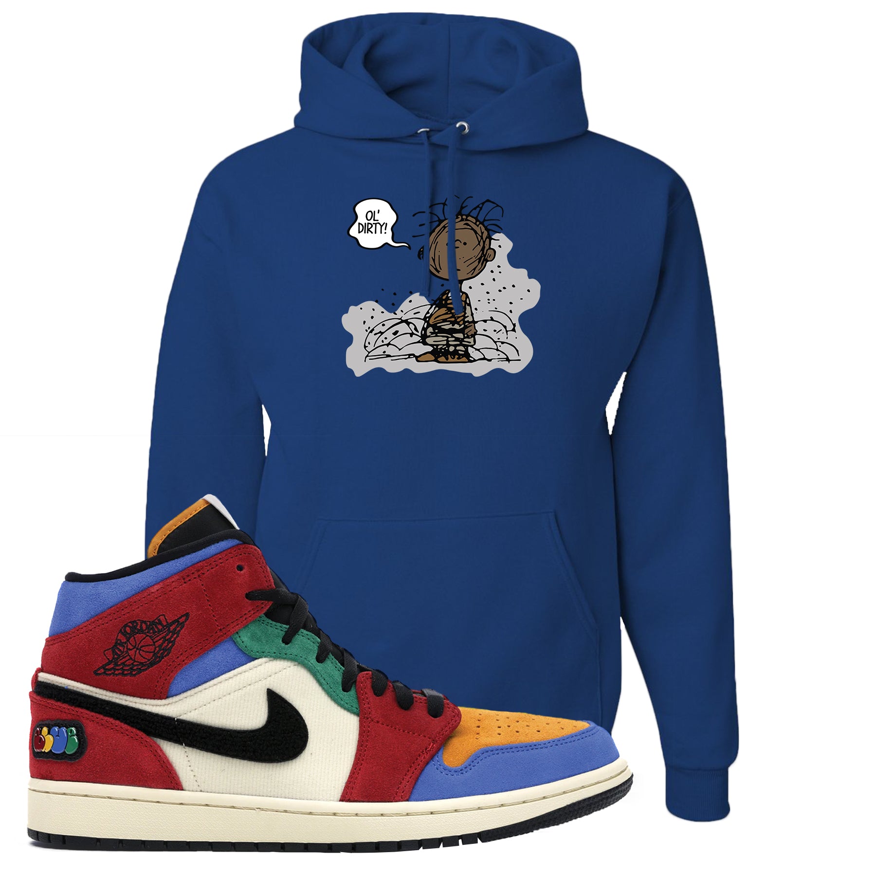 jordan royal blue hoodie