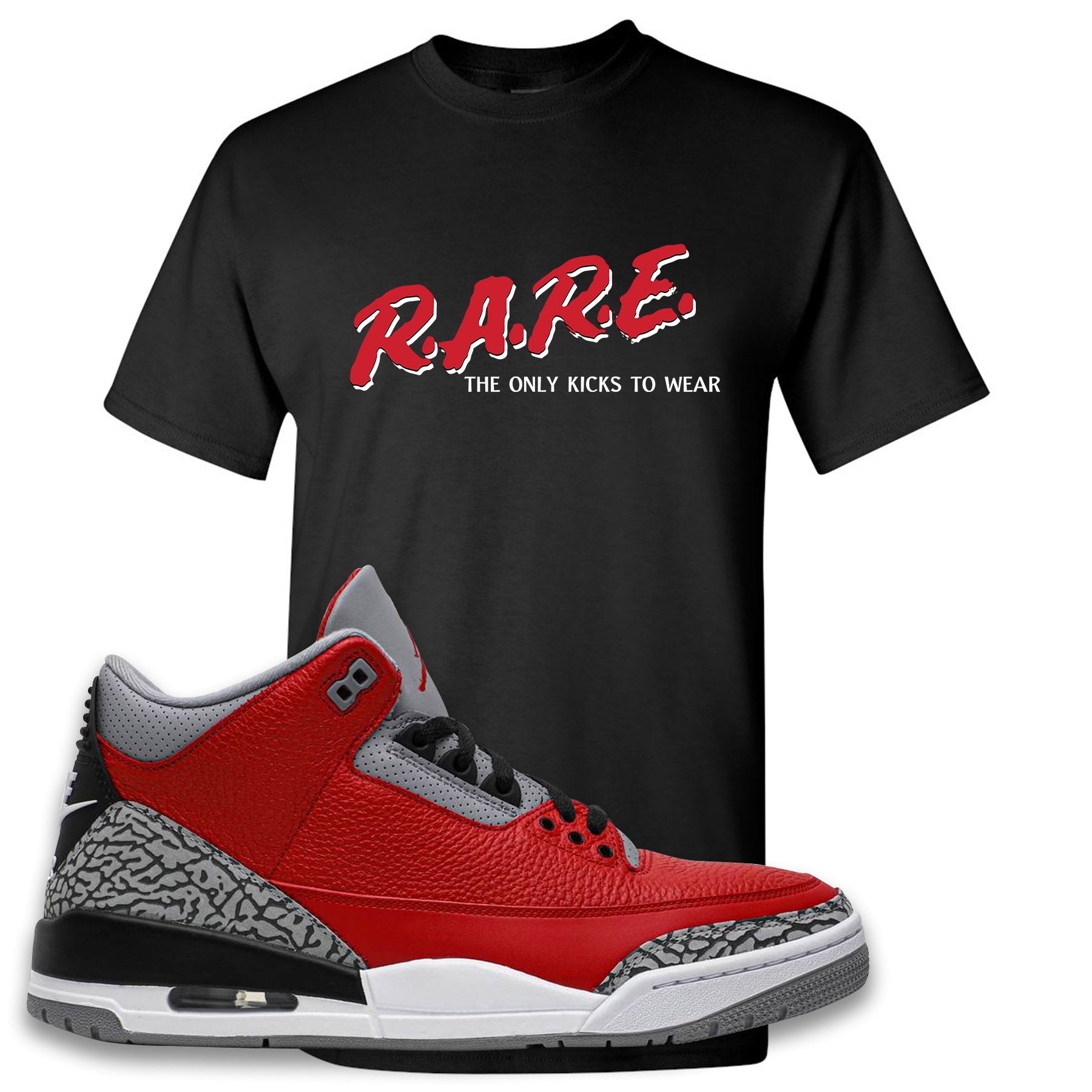 jordan 3 fire red shirt