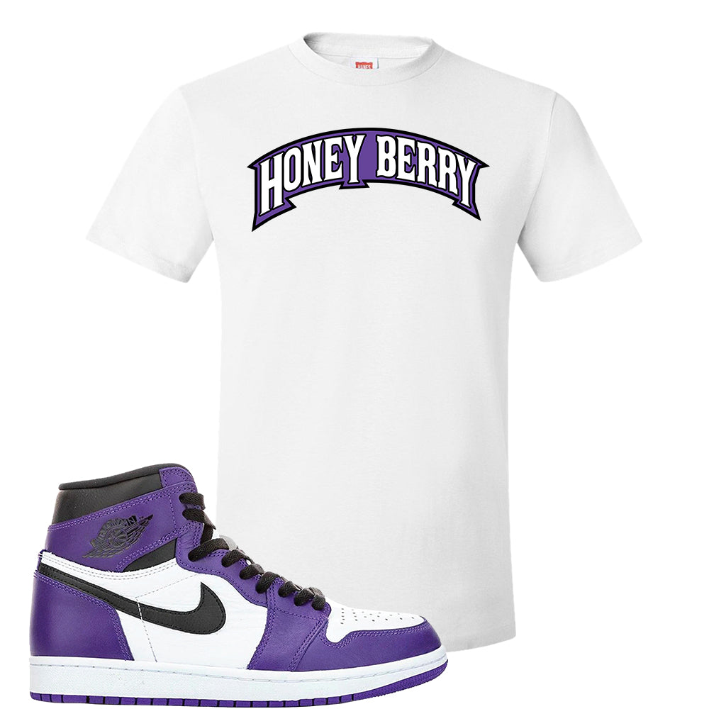 shirt to match jordan 1 court purple