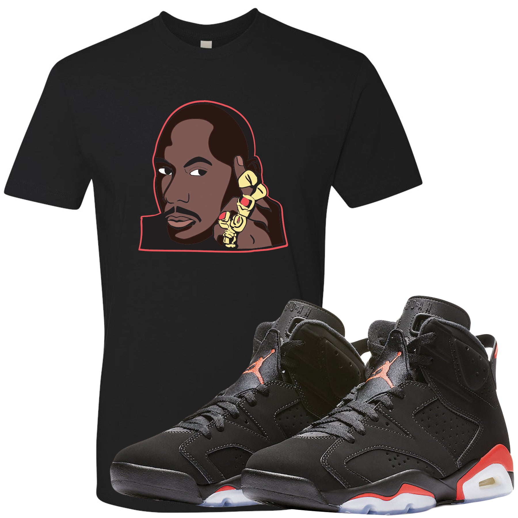 jordan 6 rings t shirt