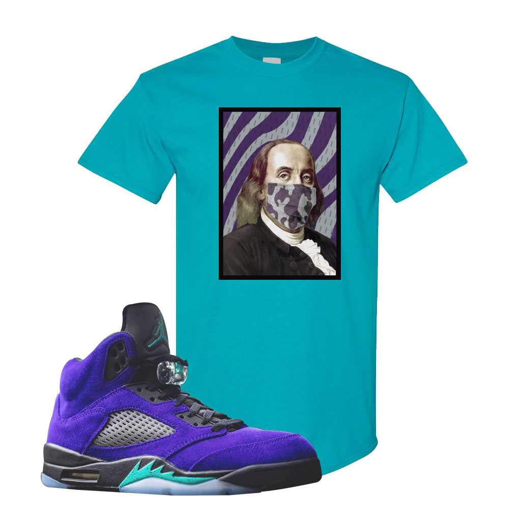 jordan 5 alternate grape apparel