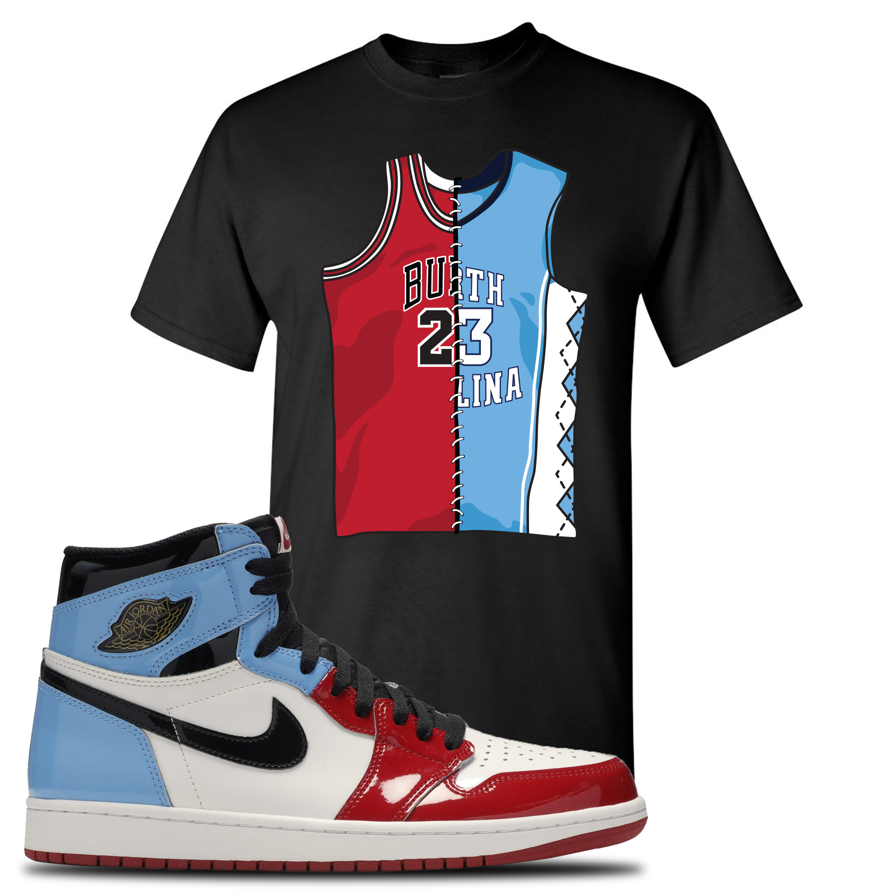 jordan 1 fearless shirt