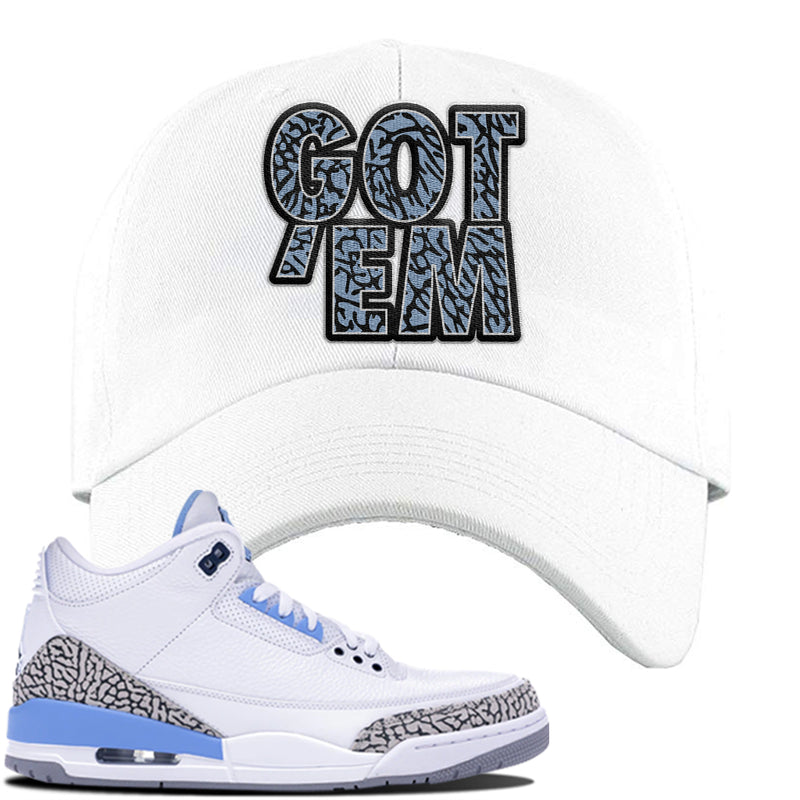 jordan 3 unc