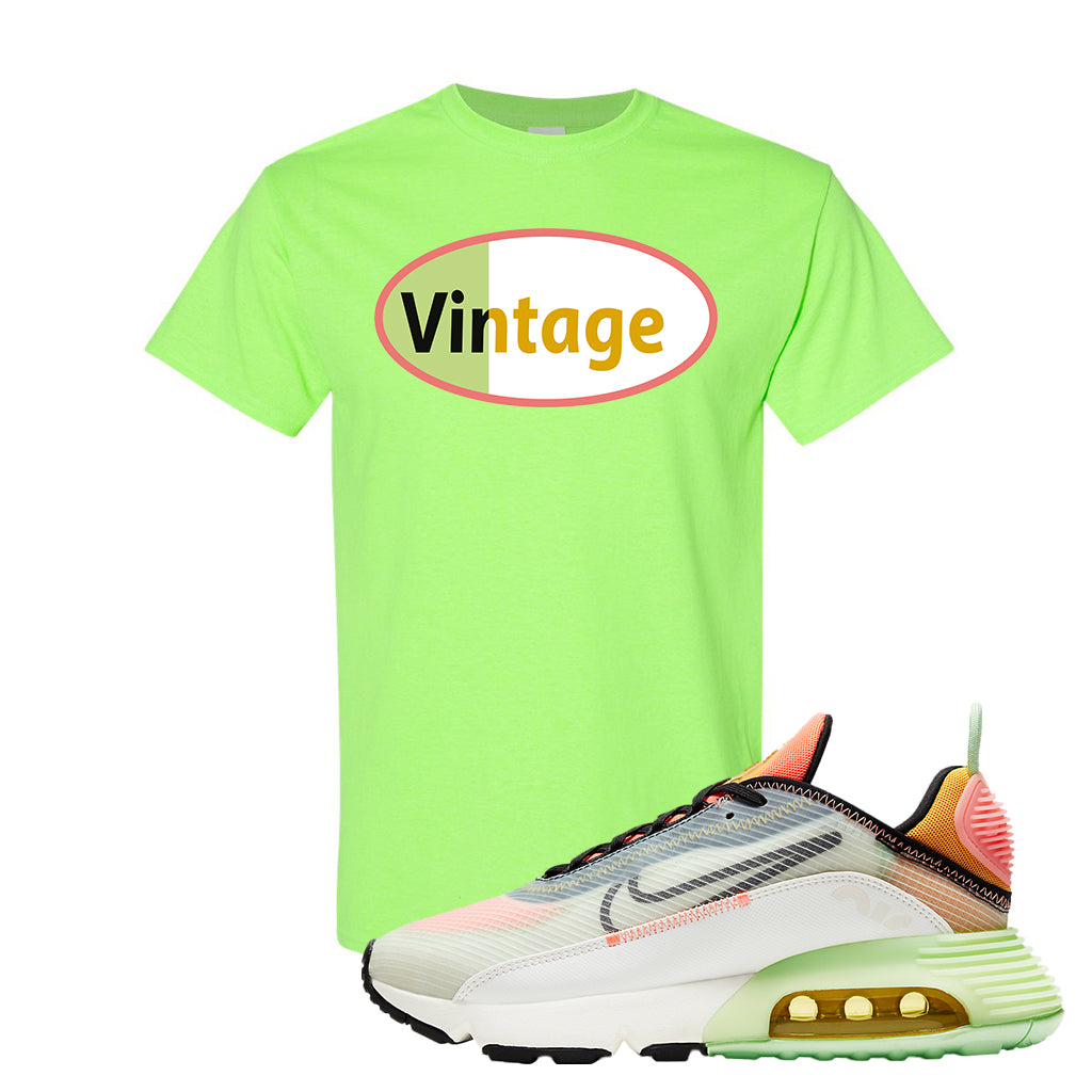 neon green and pink nike shirt