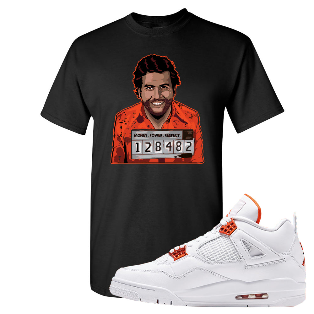 orange and black jordan 1 shirt