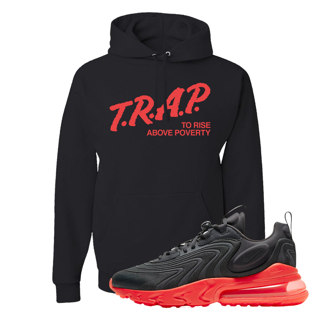 Air Max 270 React Eng Tonal Grey And Crimson Color Hoodie Trap To Ri Cap Swag