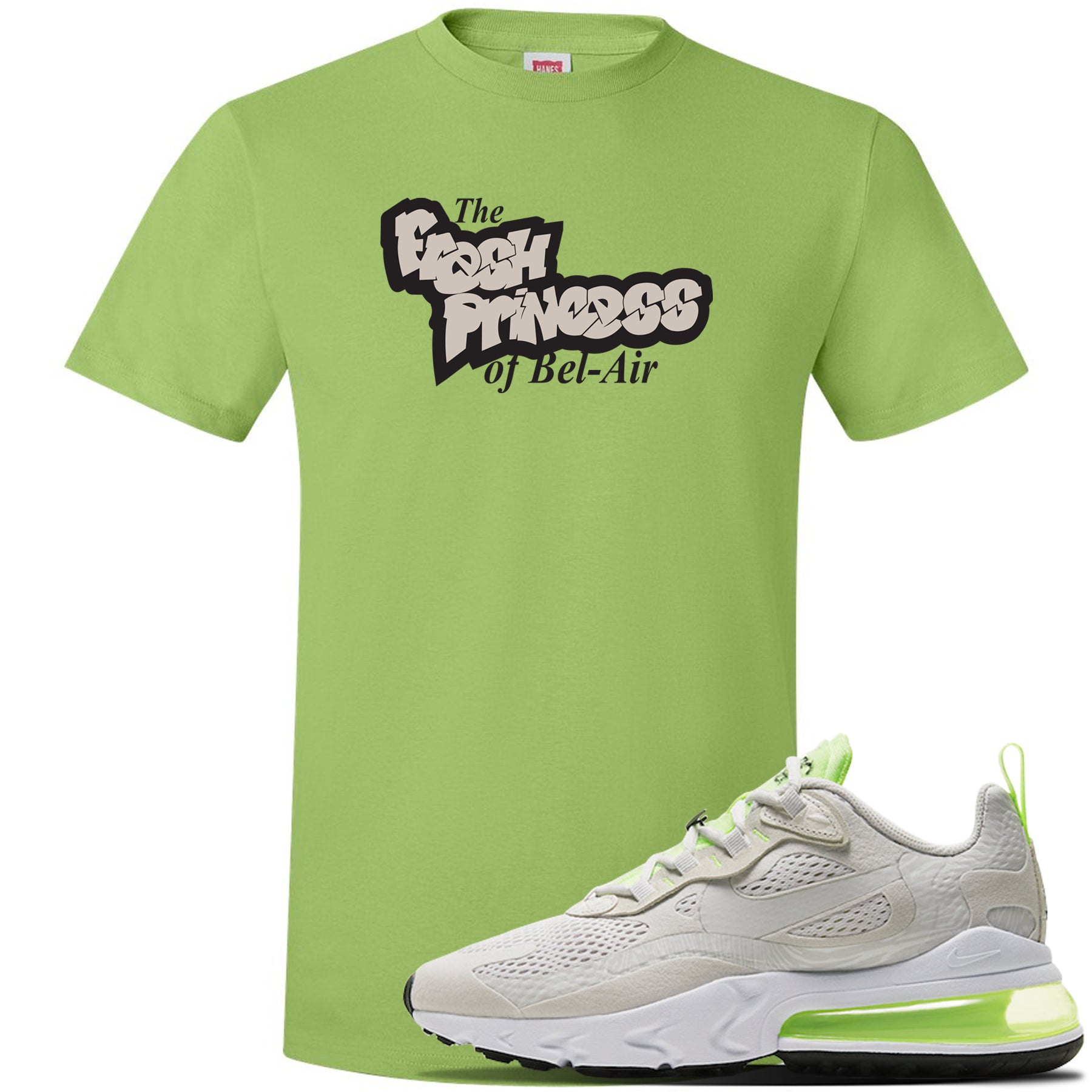 lime green nike shirt