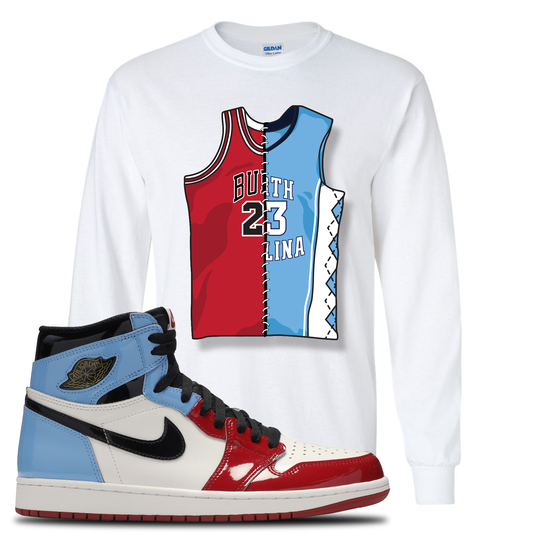 jordan split jersey