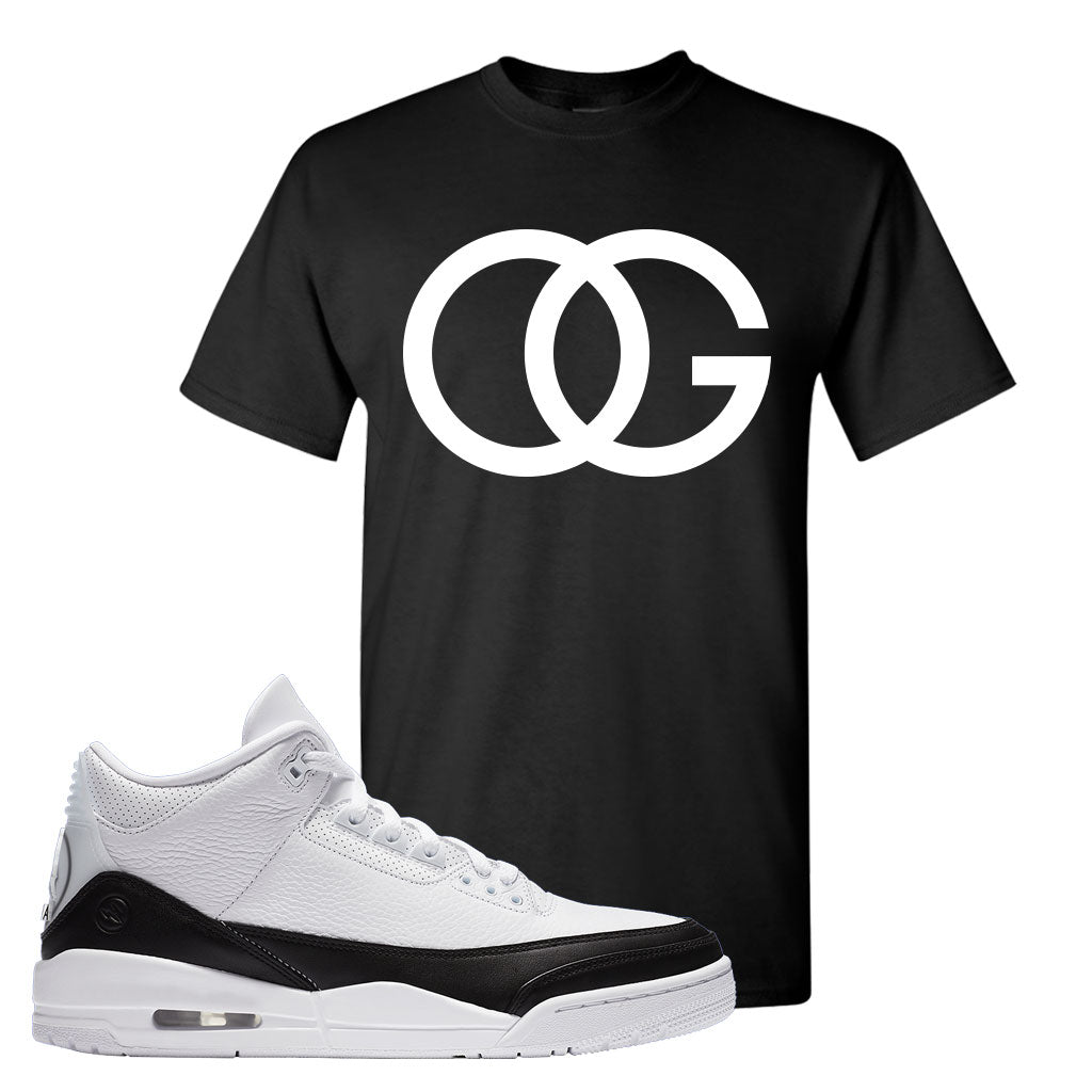 Air Jordan 3 Retro Sp Fragment Design T Shirt Og Black Cap Swag