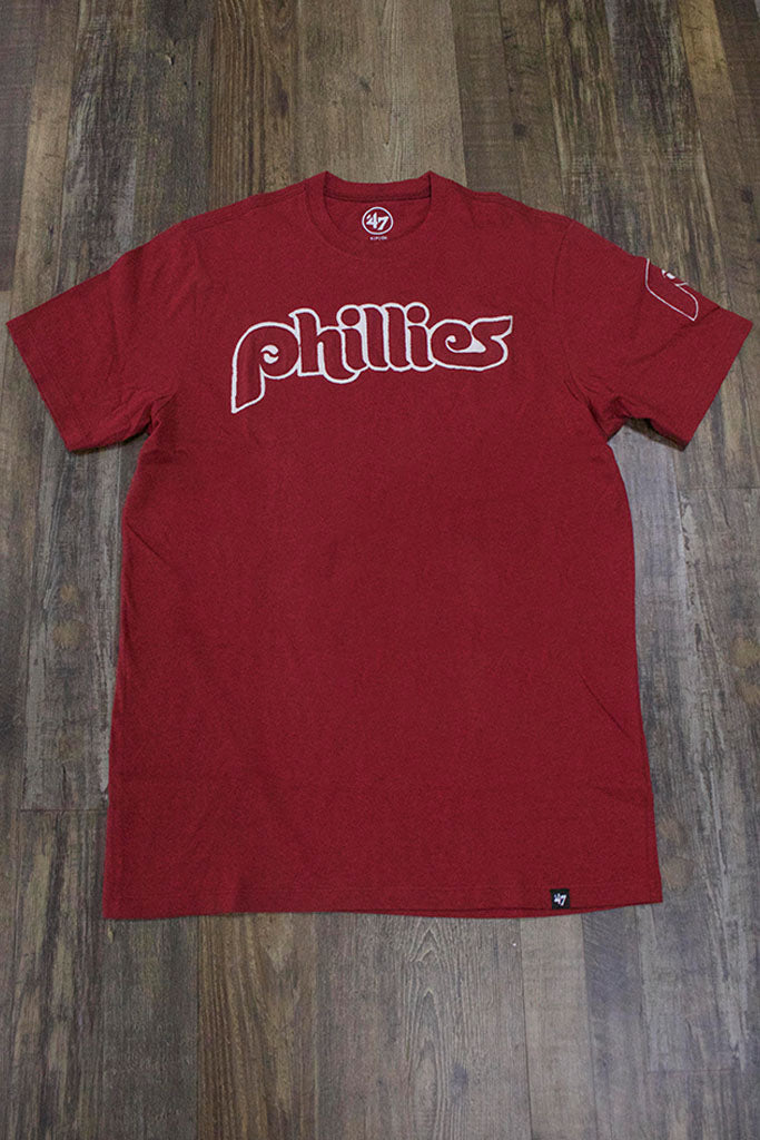 phillies maroon t shirt