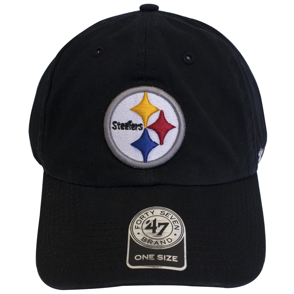 Pittsburgh Steelers Black Adjustable Dad Hat – Cap Swag