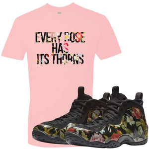 nike foamposite floral shirt