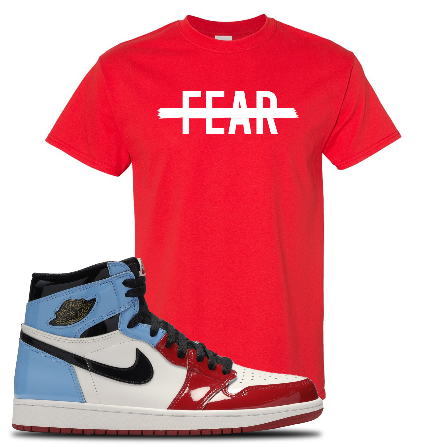 fearless jordan 1 shirts