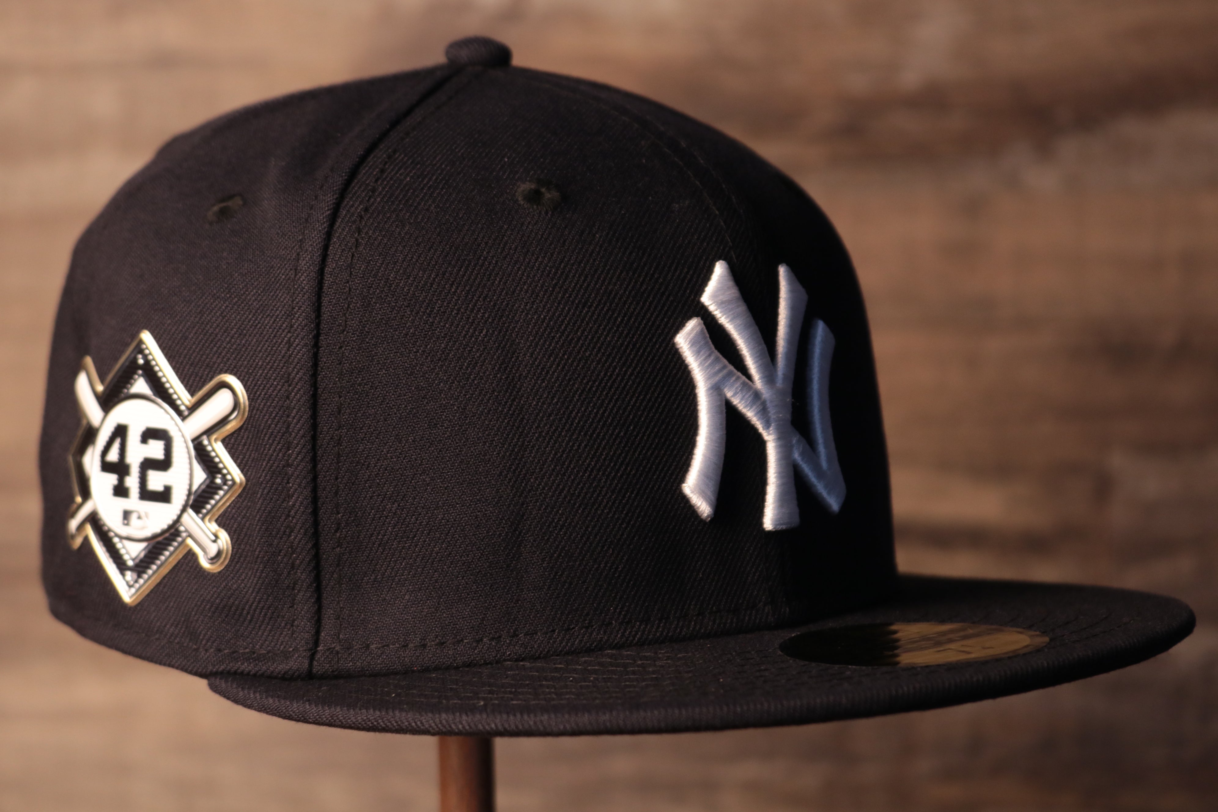 Yankees Jackie Robinson Fitted Cap | New York Yankees On-Field Jackie ...