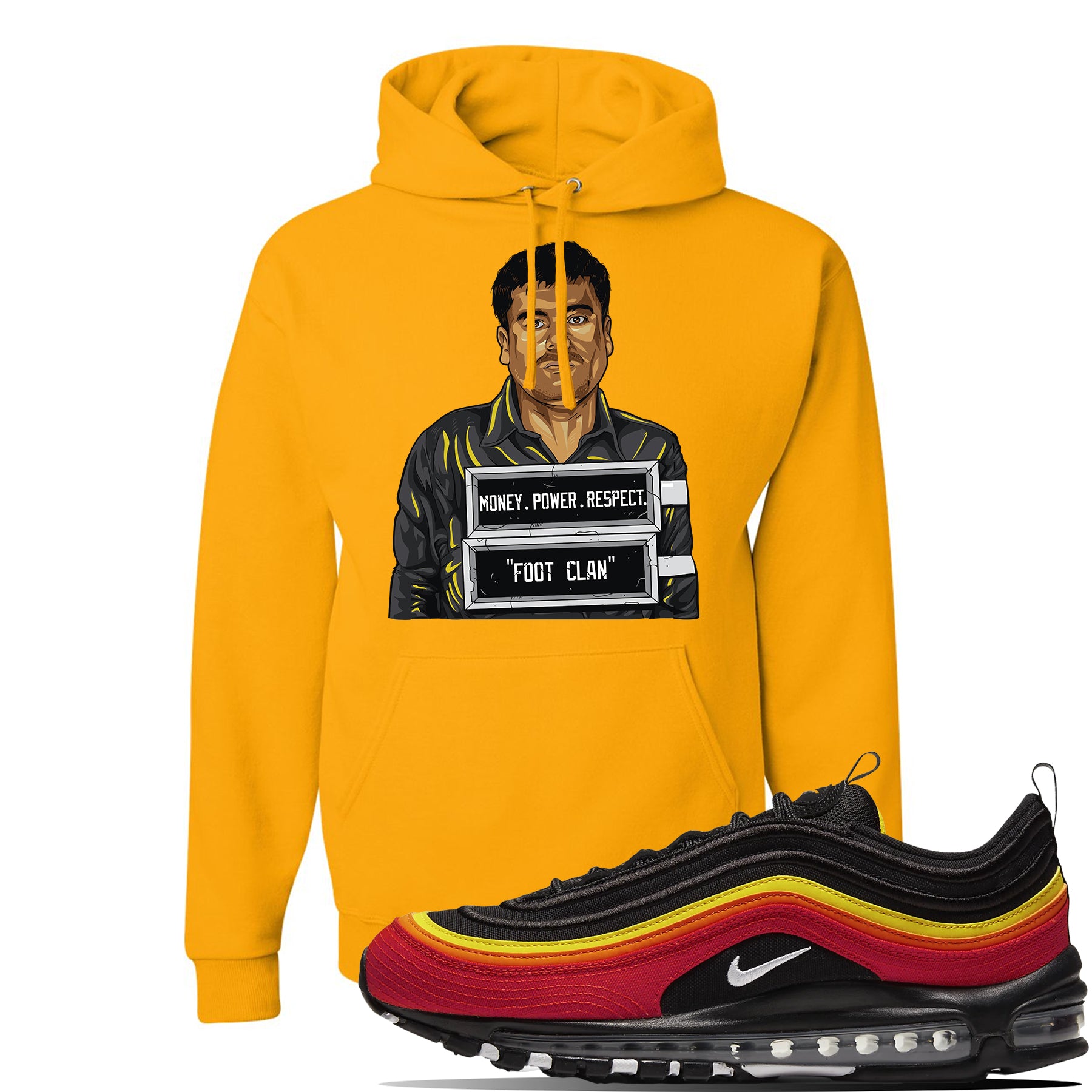 black red orange yellow air max 97