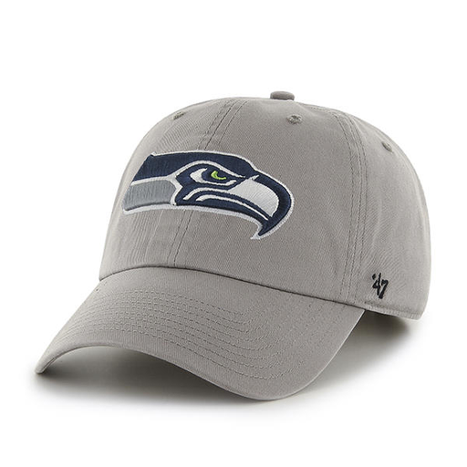 grey seahawks hat