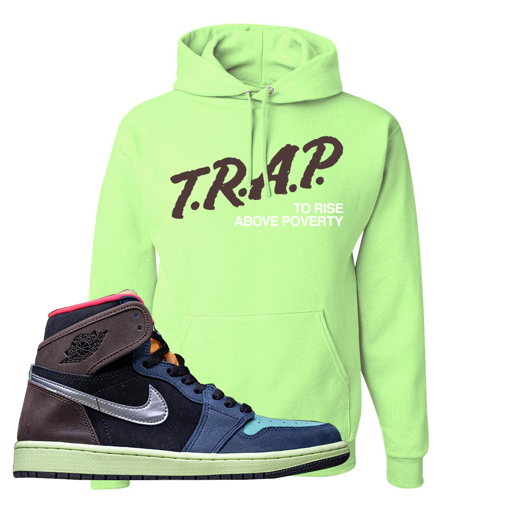 neon green jordan hoodie