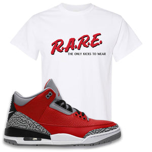 red cement 3s shirt