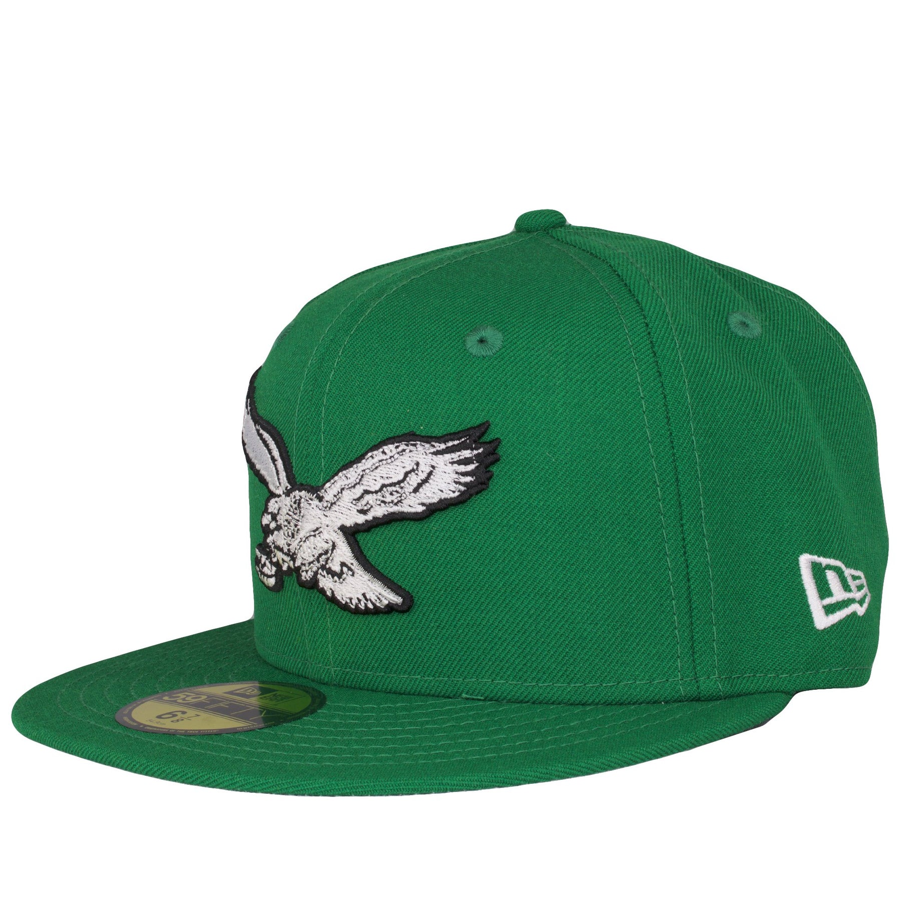 Vintage Eagles kelly green fitted hat | Retro Philadelphia eagles thro ...