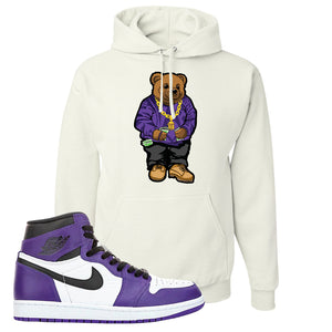 black and purple jordan hoodie