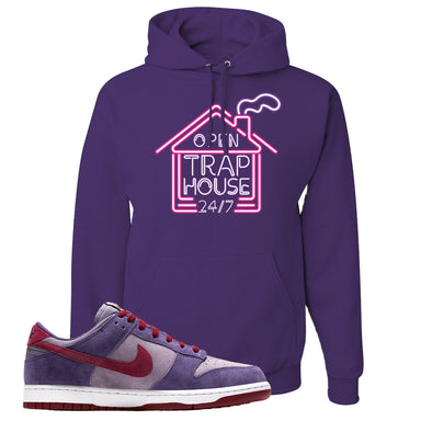 nike dunk low plum outfit