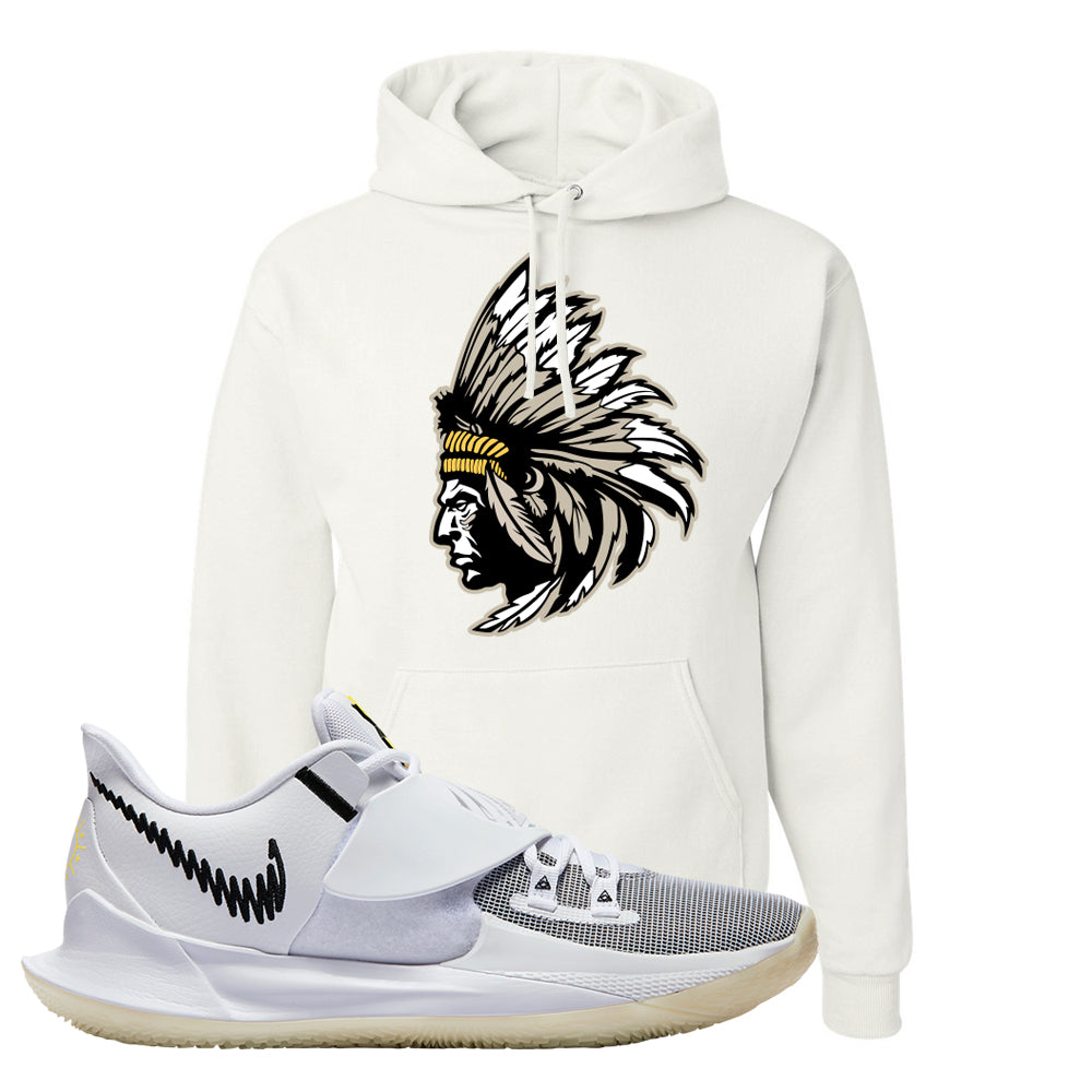 white kyrie hoodie