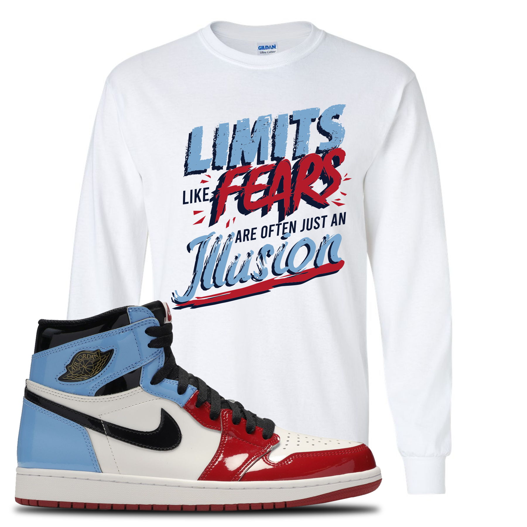 air jordan 1 fearless t shirt