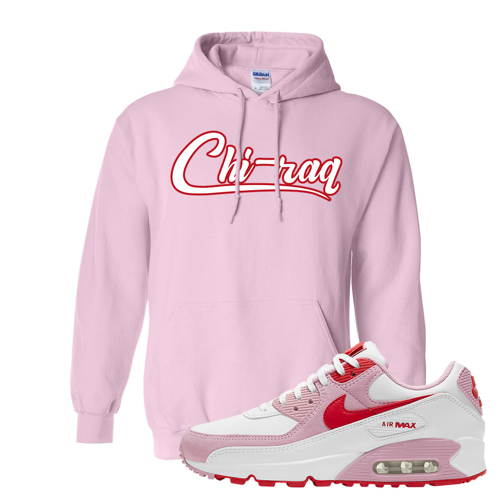 Air Max 90 Valentine S Day 21 Hoodie Chiraq Pink Cap Swag