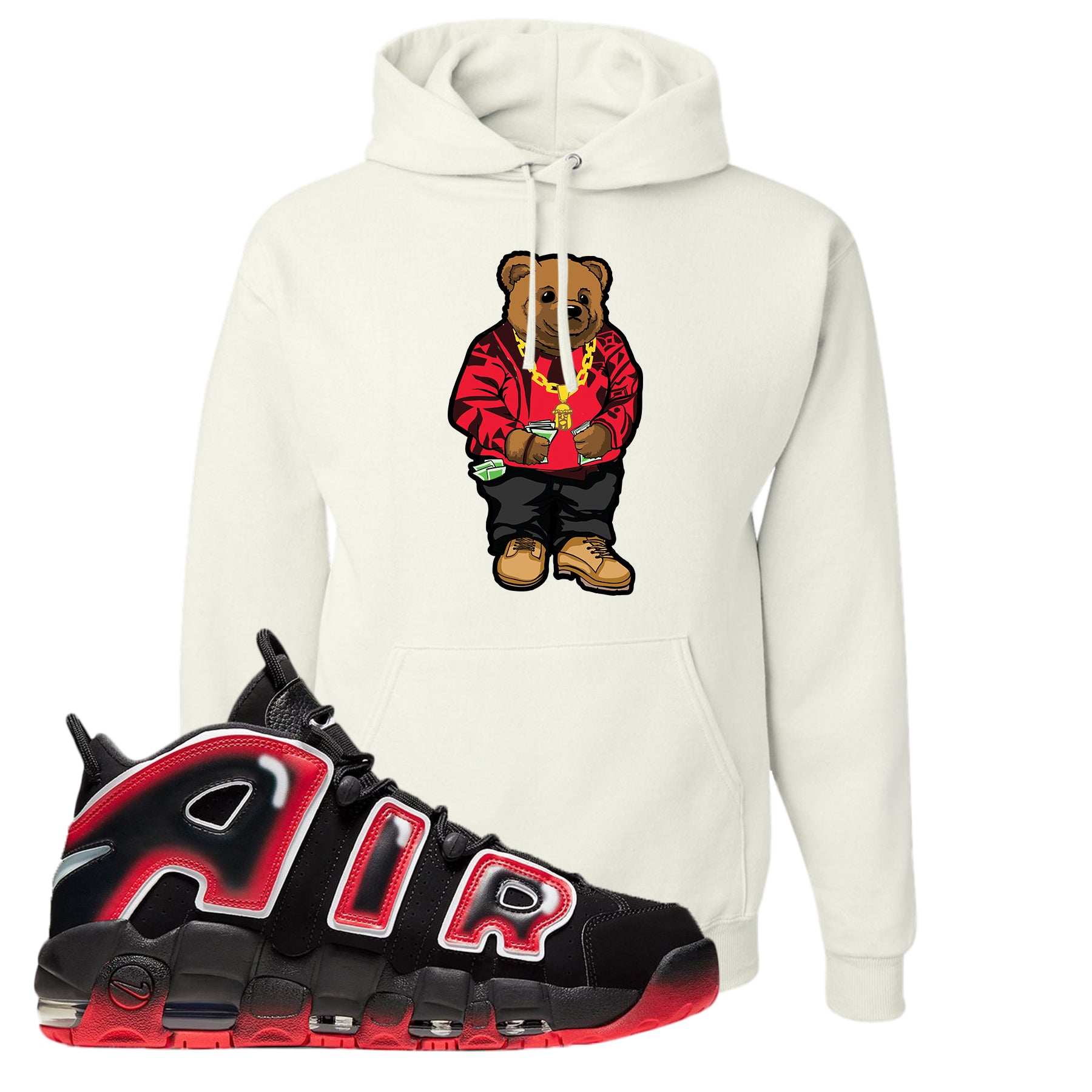 nike air more uptempo hoodie