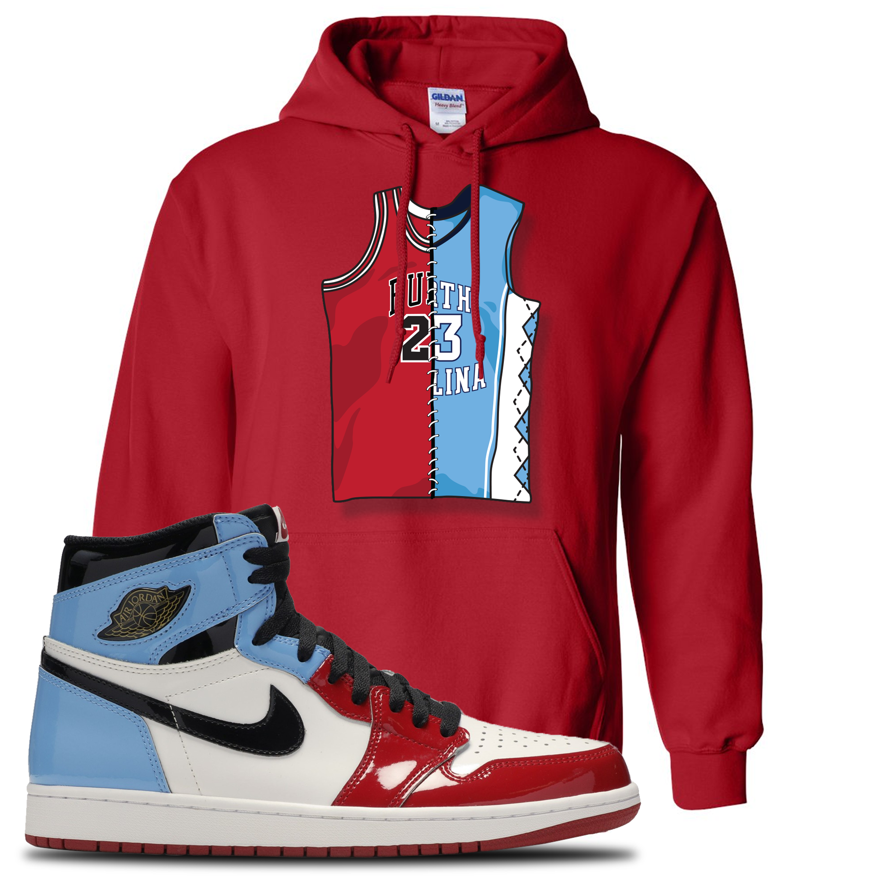 air jordan 1 fearless hoodie