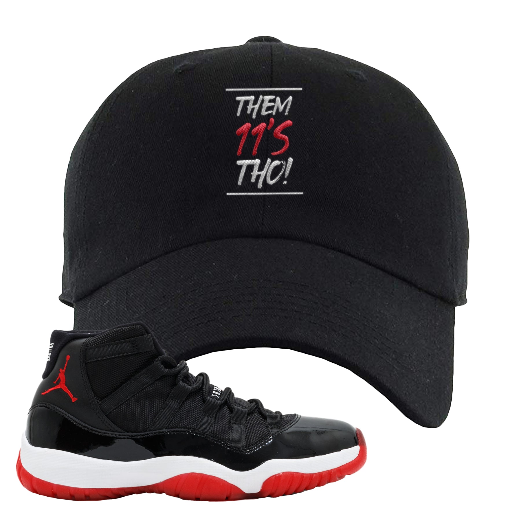 jordan 11 bred hat