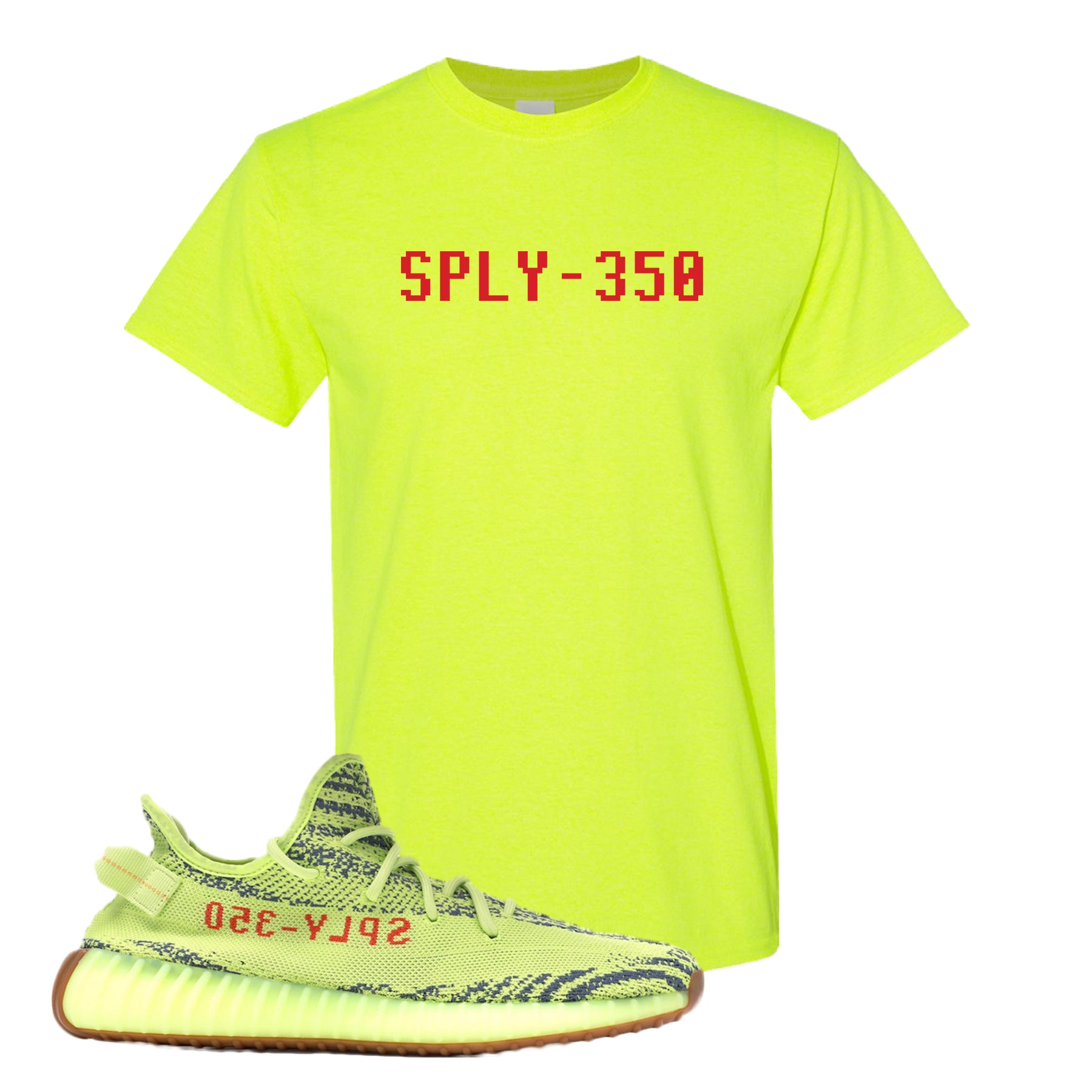 yeezy lime green shirt