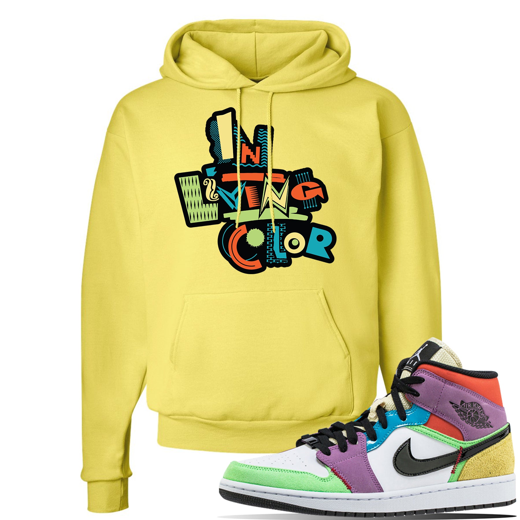 multicolor jordan hoodie