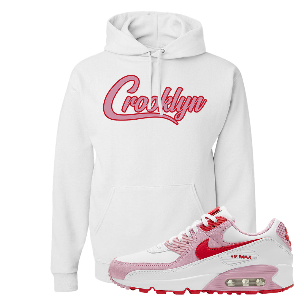 Air Max 90 Valentine S Day 21 Hoodie Crooklyn White Cap Swag