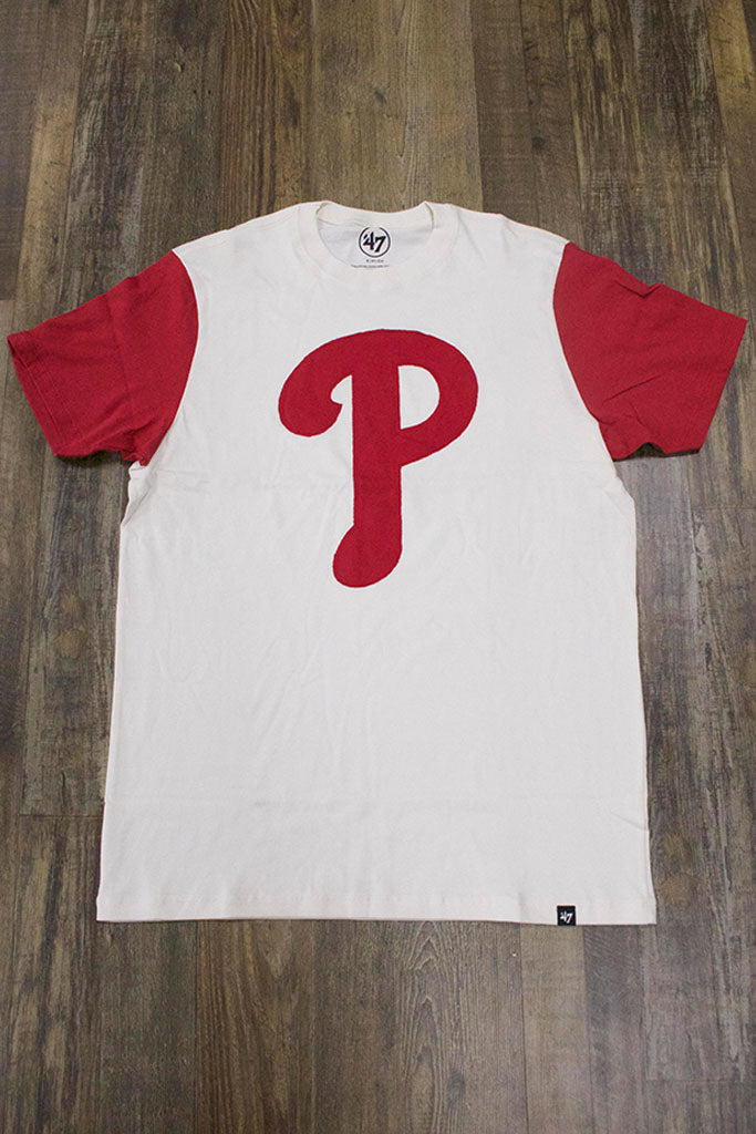 white phillies shirt