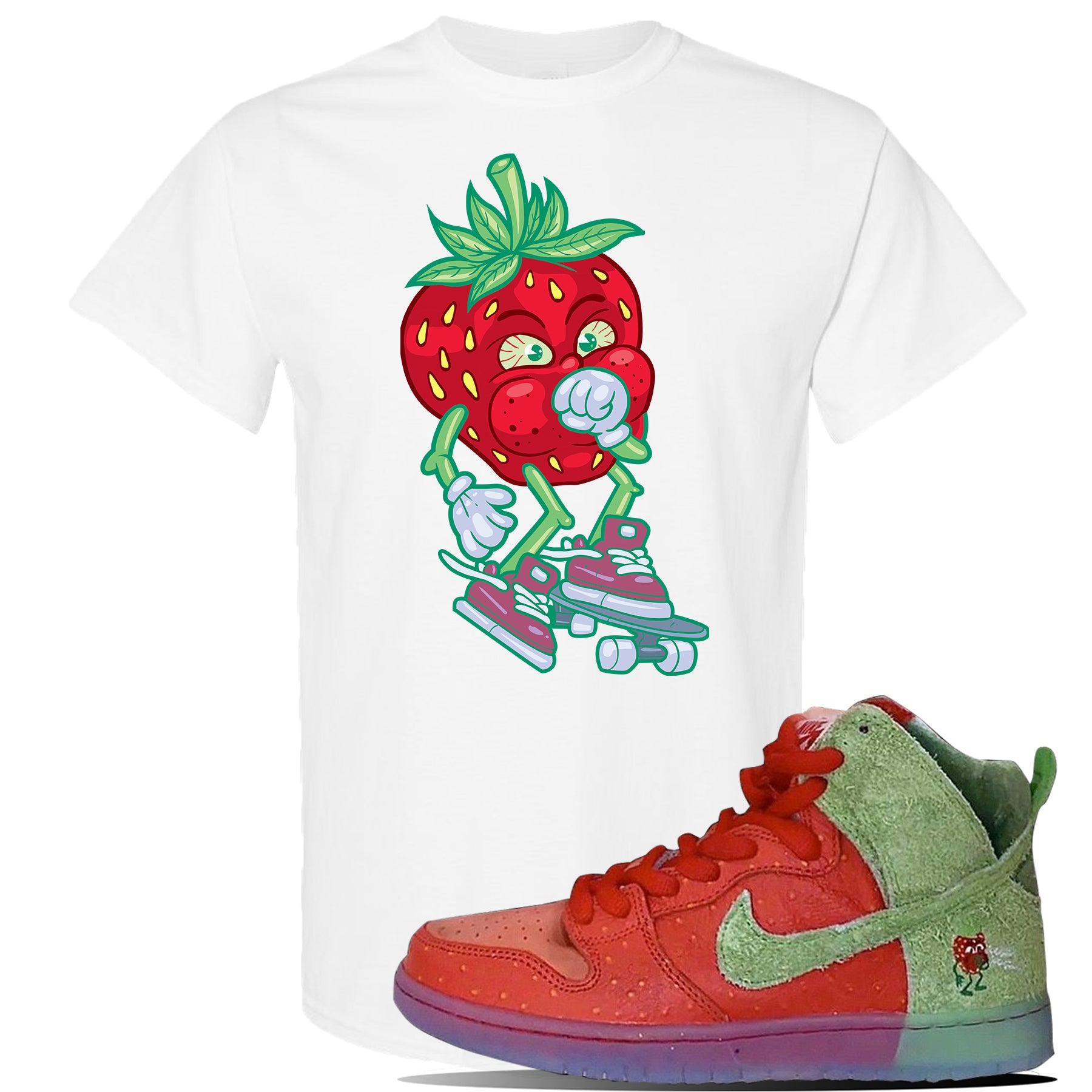 nike dunk high strawberry