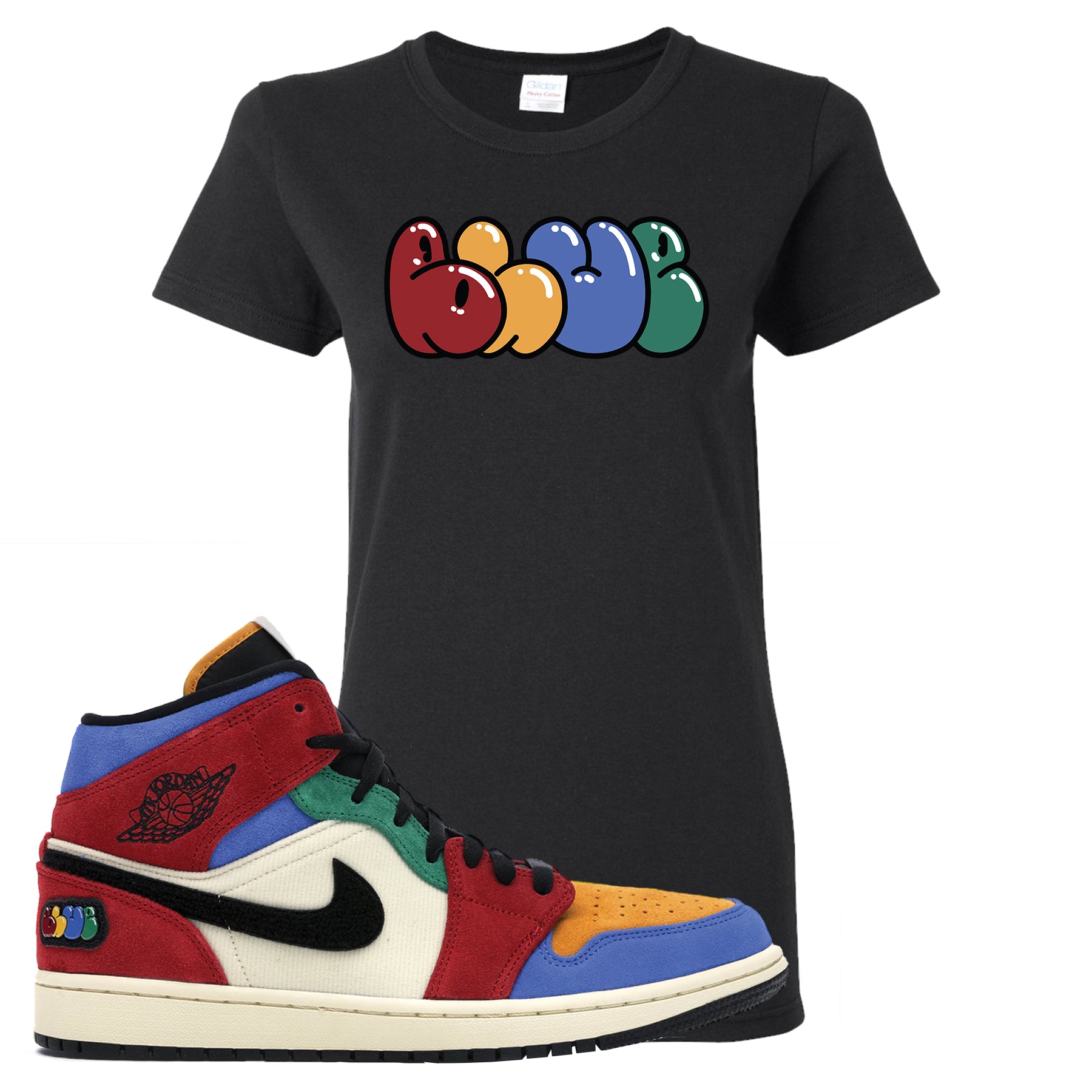 jordan 1 blue the great shirt