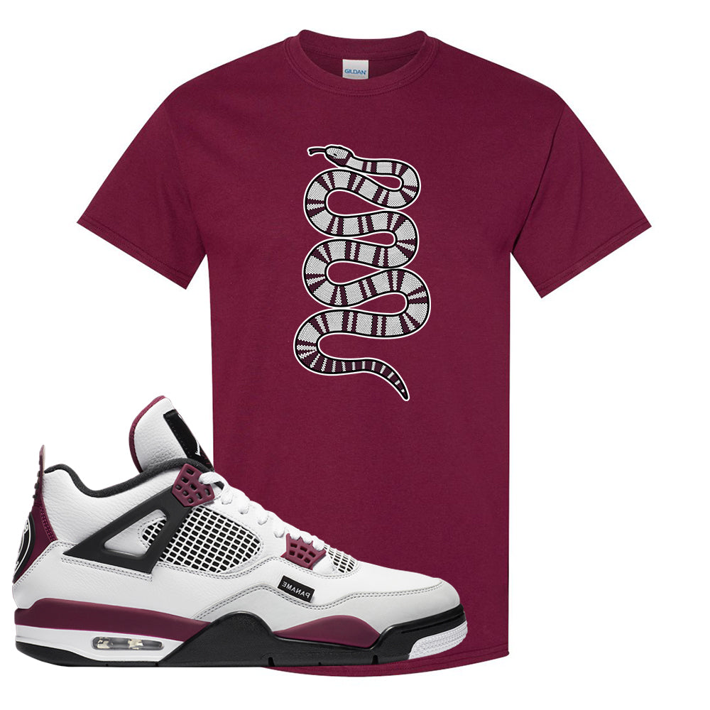 maroon jordan 4